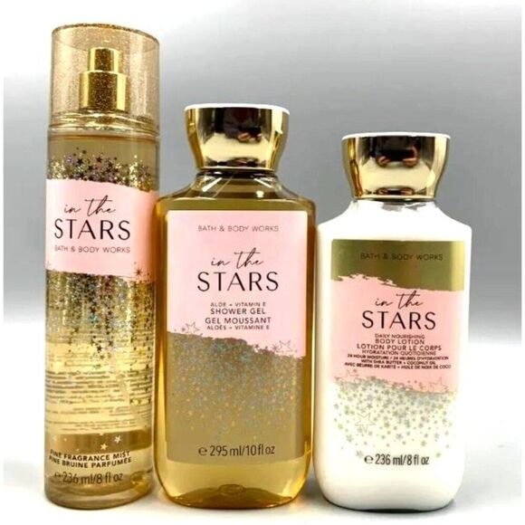 In the Stars Bath & Body Works 3 Piece Set NEW‎